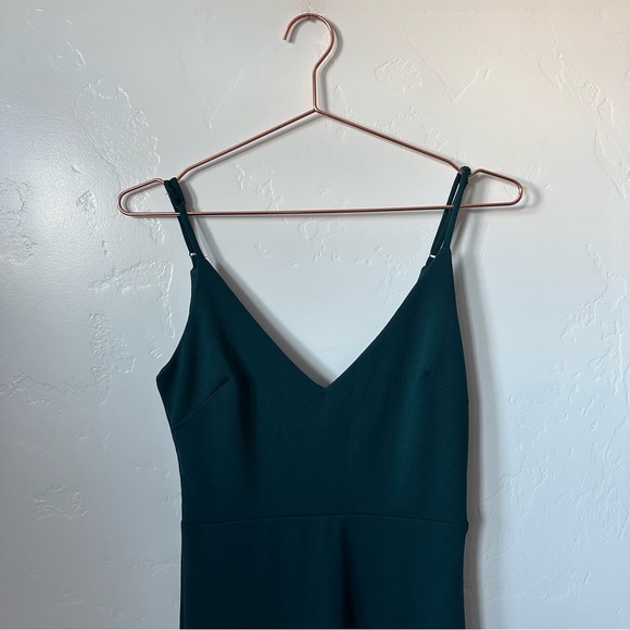 NWT LULUS | Forest Green Infinite Glory Maxi Dress - Picture 5 of 9
